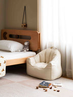 Pouf a sacco Marshmallow per bambini