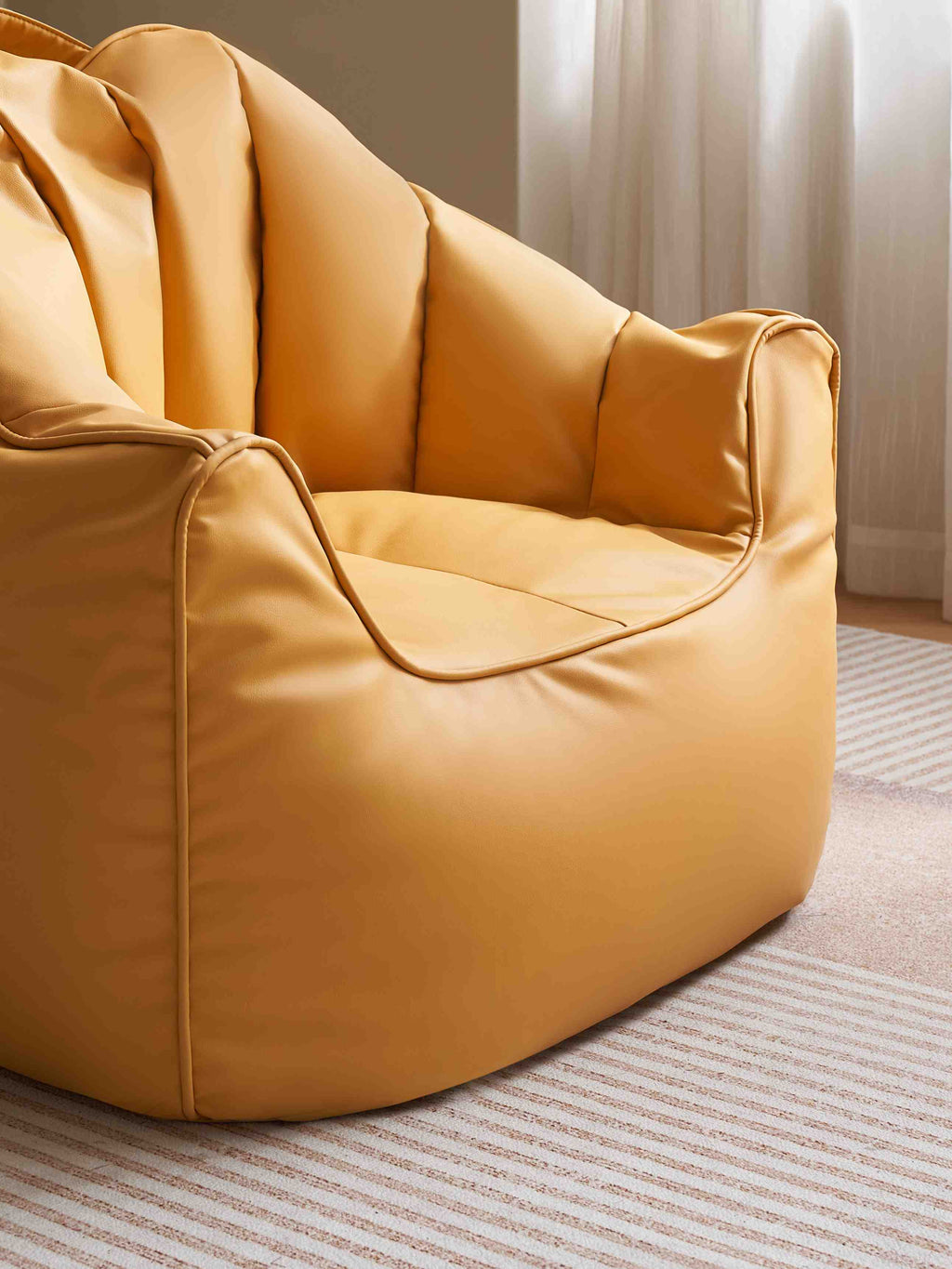 Pouf a sacco Marshmallow per bambini