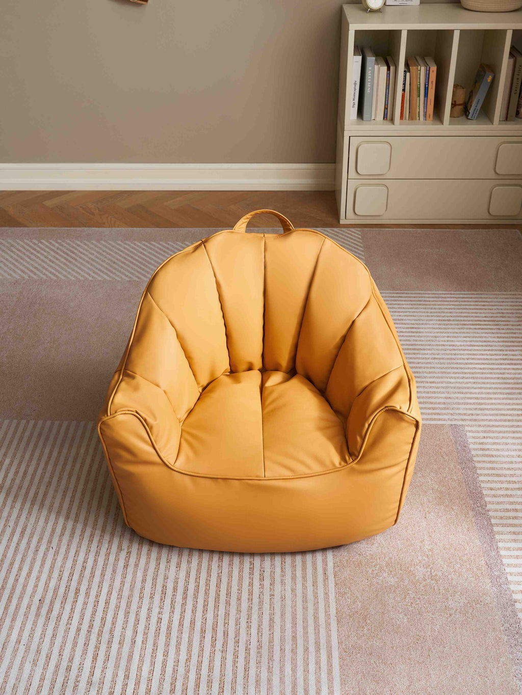 Pouf a sacco Marshmallow per bambini