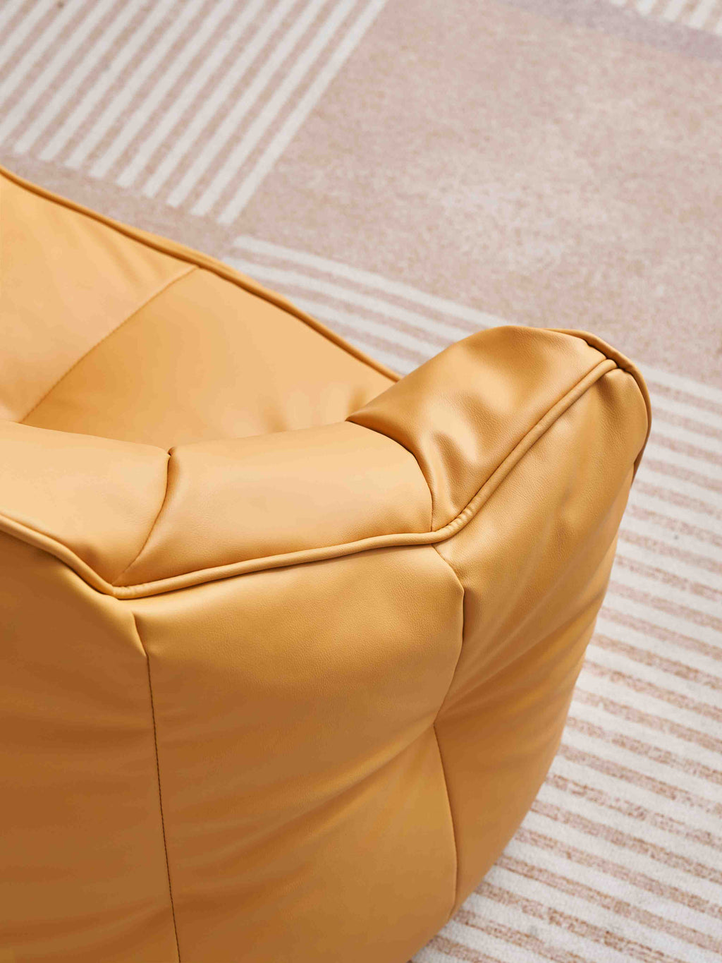 Pouf a sacco Marshmallow per bambini