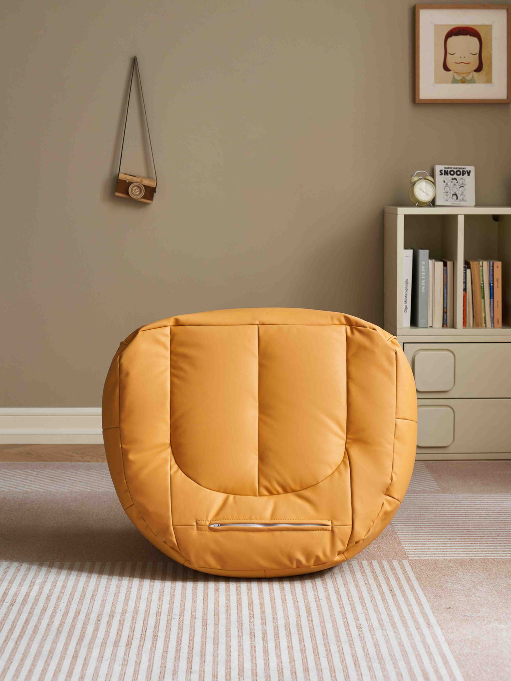Pouf a sacco Marshmallow per bambini