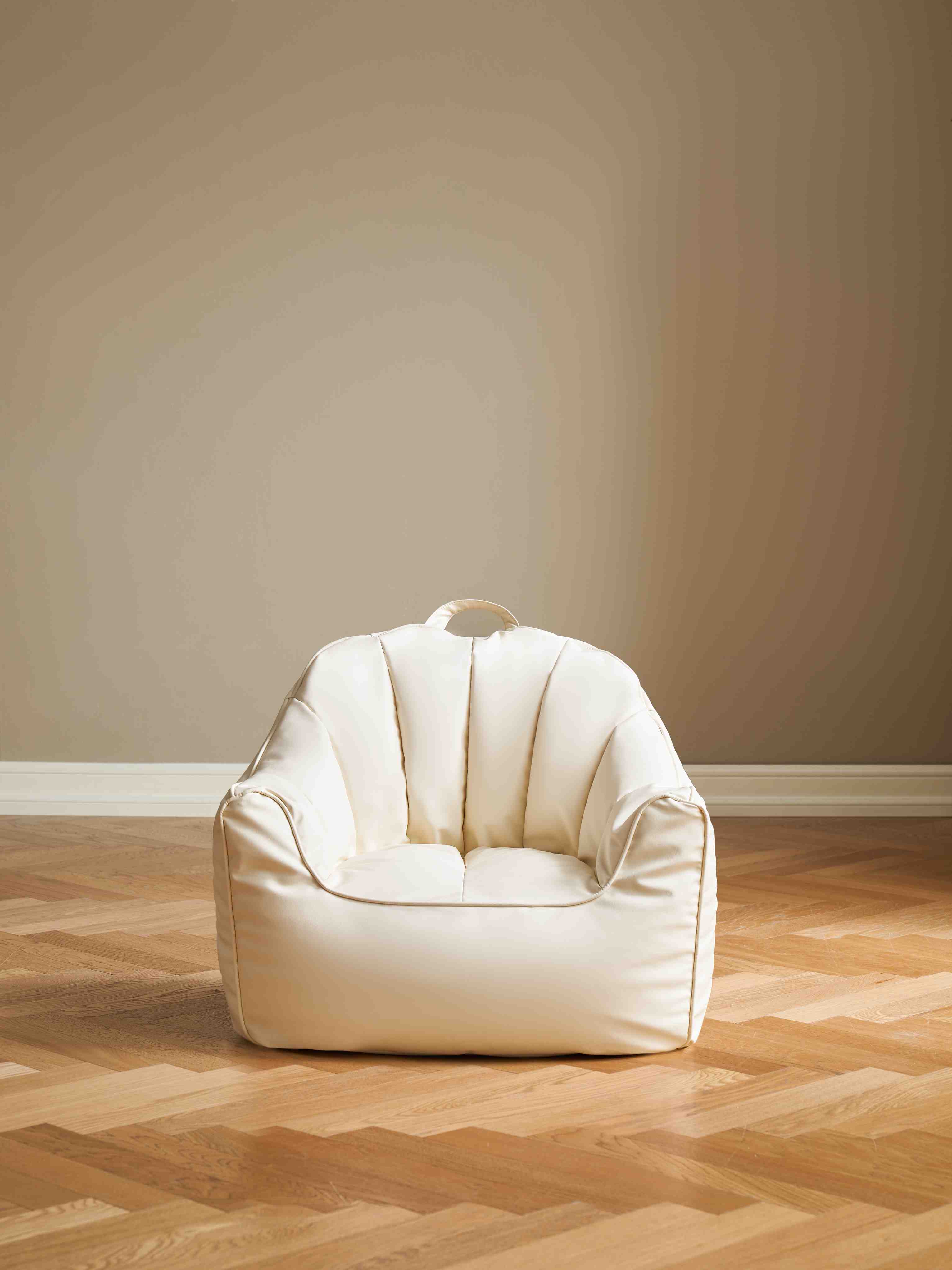 Pouf a sacco Marshmallow per bambini