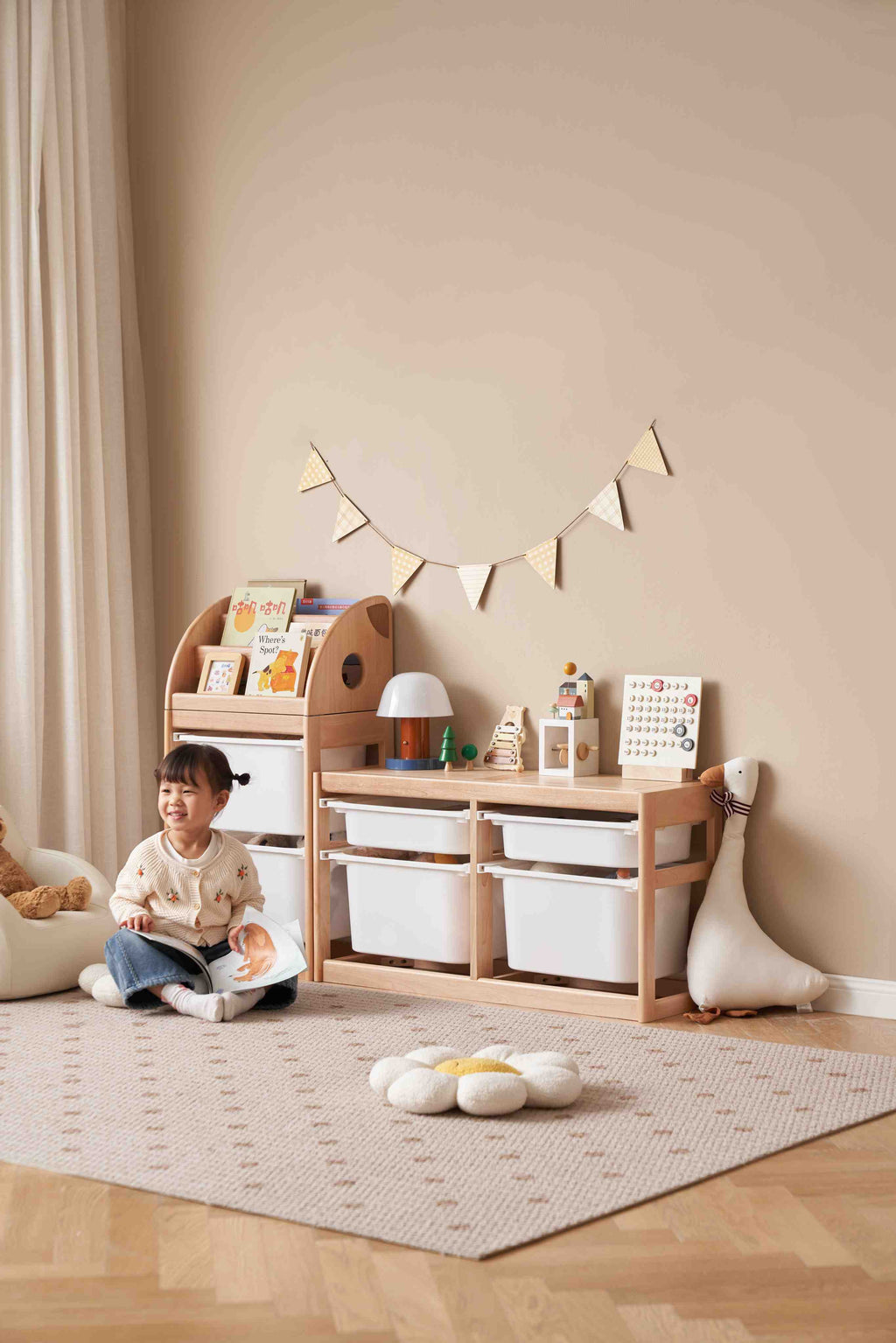 Chiara contenitore giochi per bambini