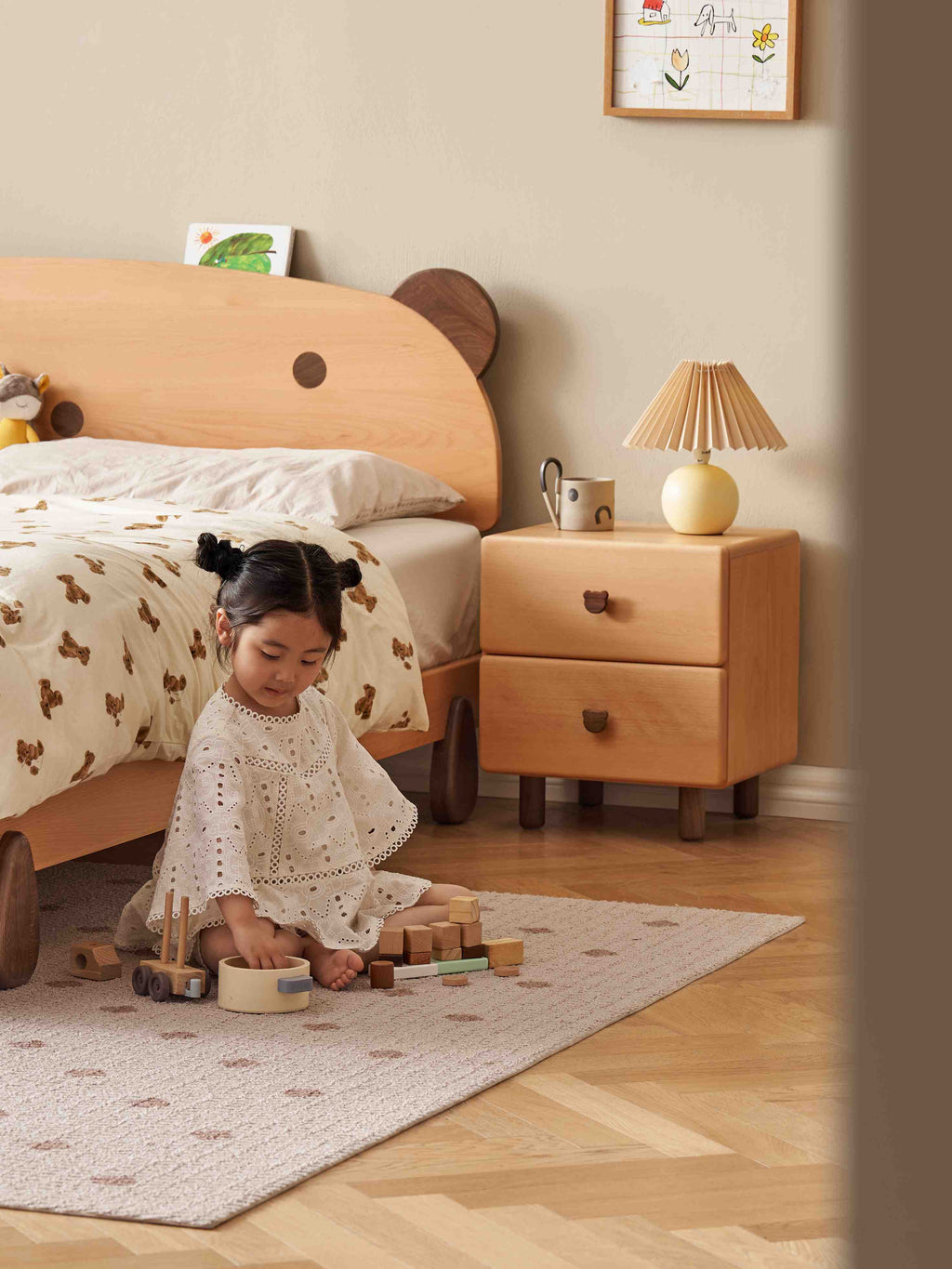 Comodino per Bambini Bosco