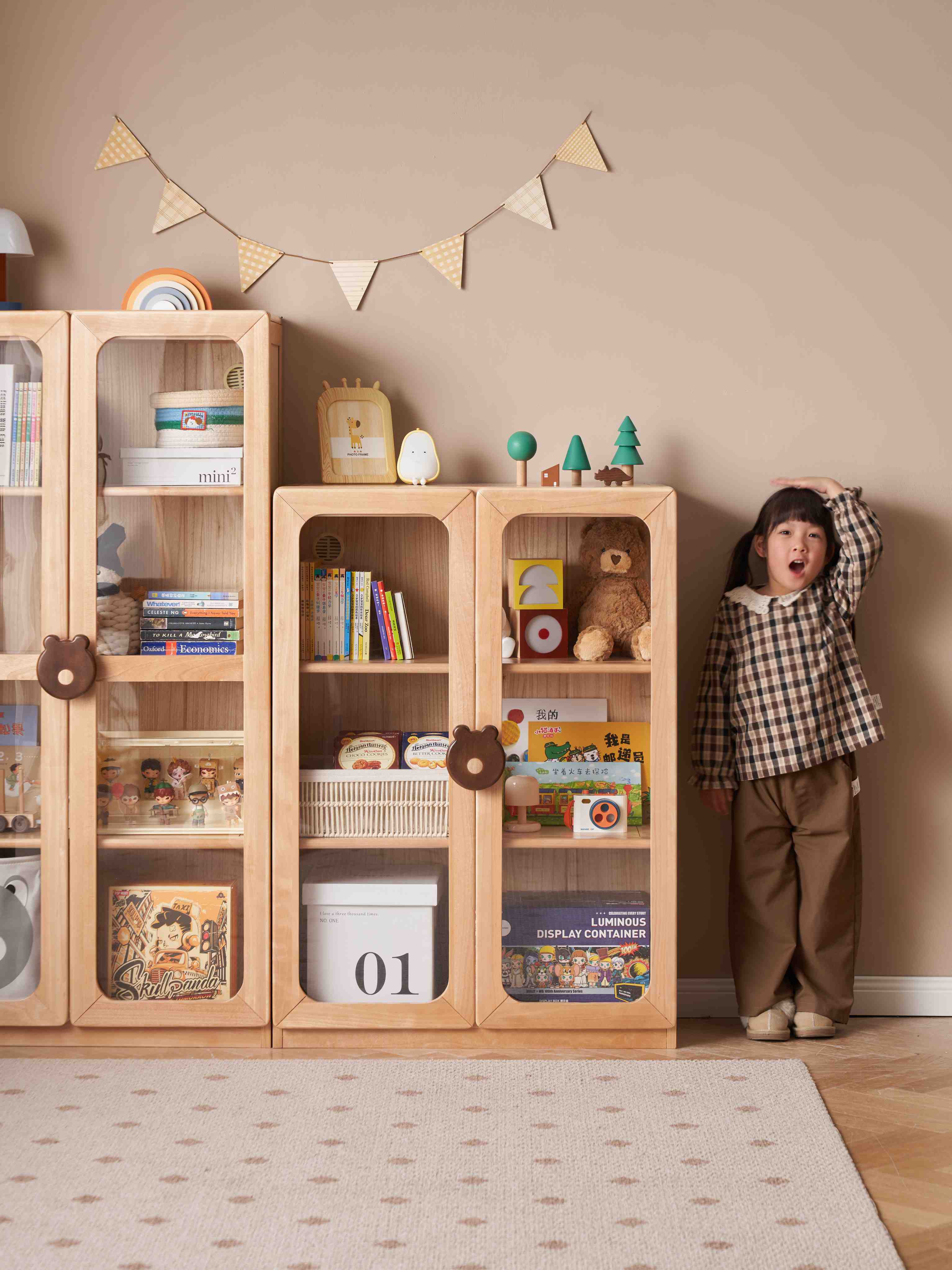 Scaffale per libri per bambini Bosco