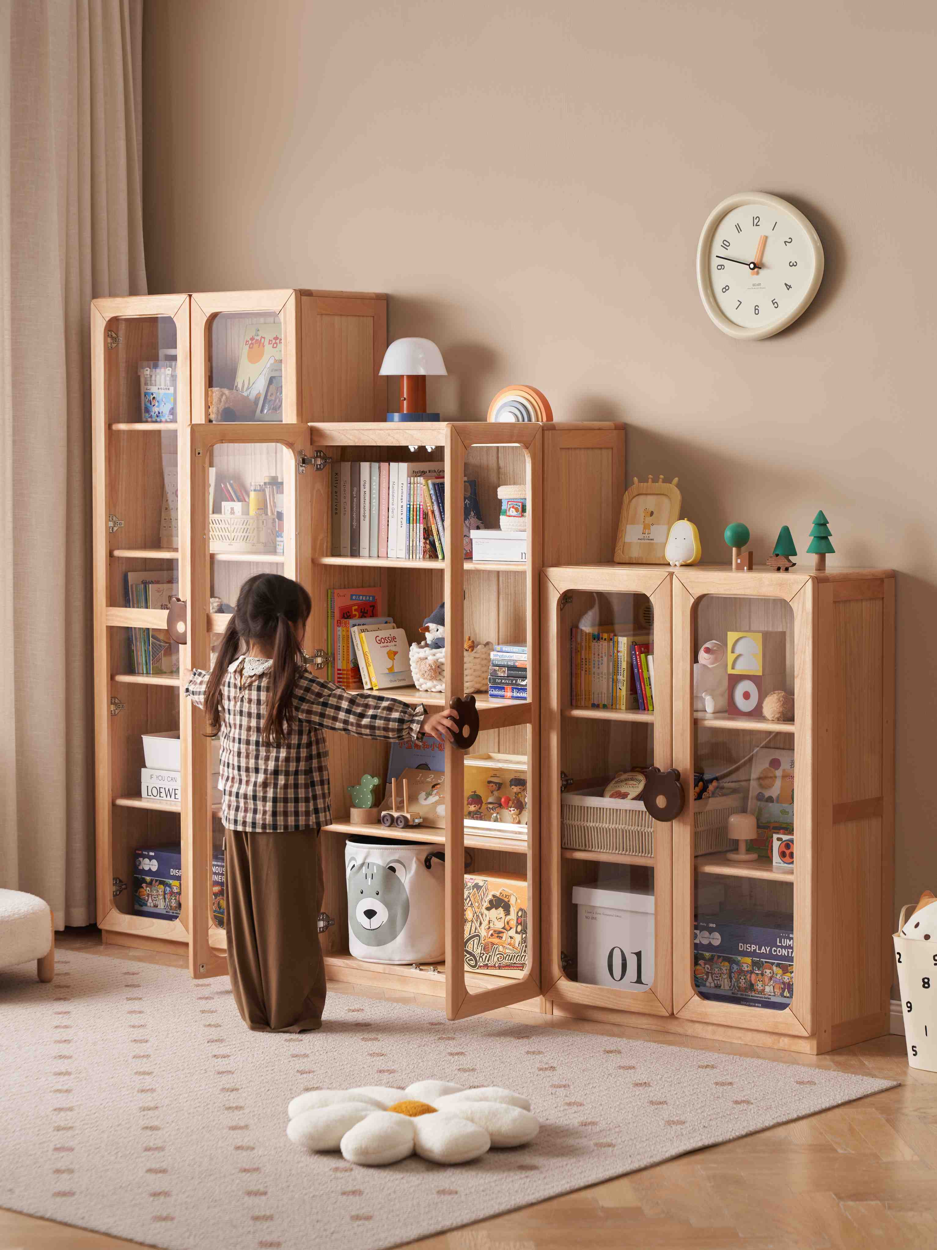 Scaffale per libri per bambini Bosco