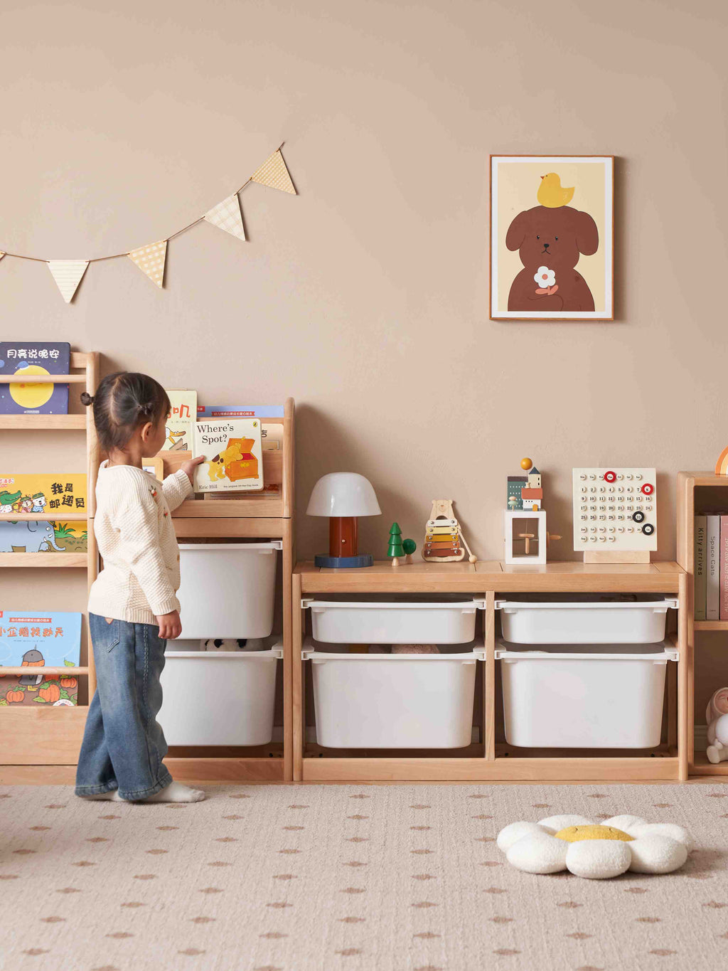 Chiara contenitore giochi per bambini