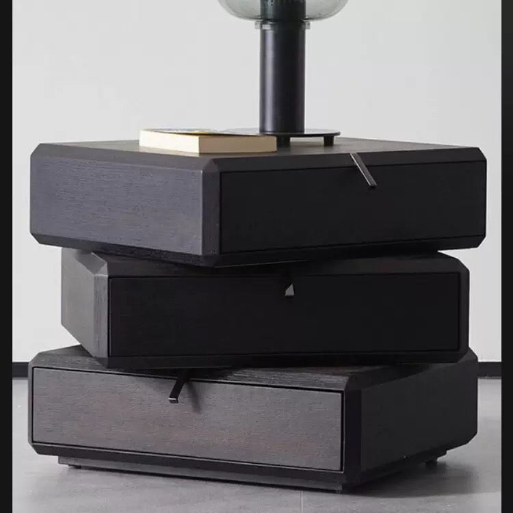Comodino Ezra Black
