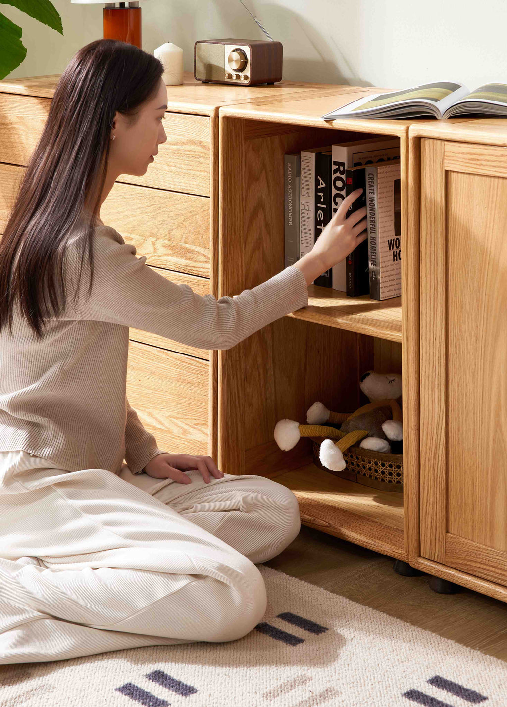 Fable Contenitore per Libri per Bambini