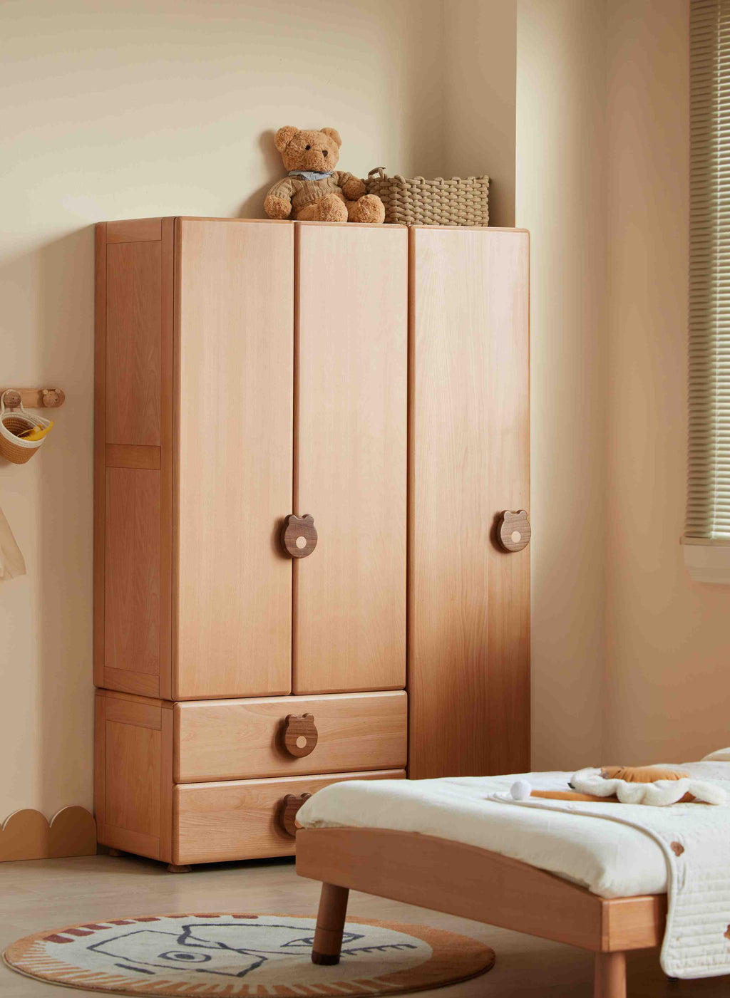 Armadio Guardaroba per Bambini Bosco