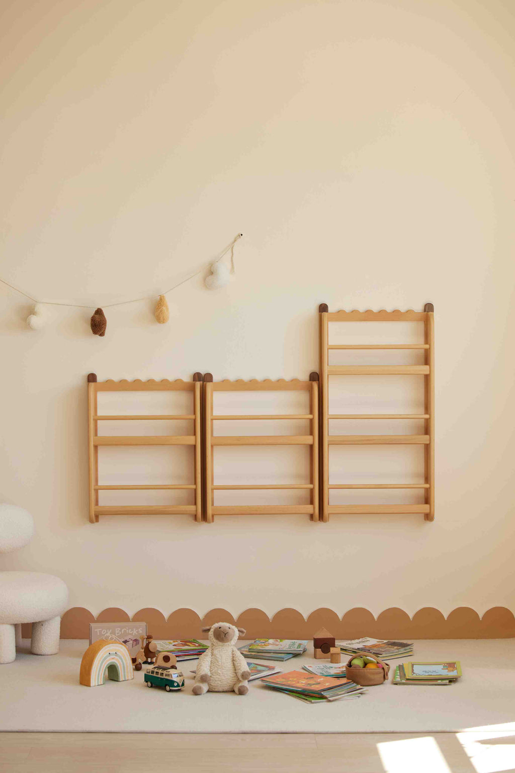 Mensole da parete per libri per bambini Cecilia