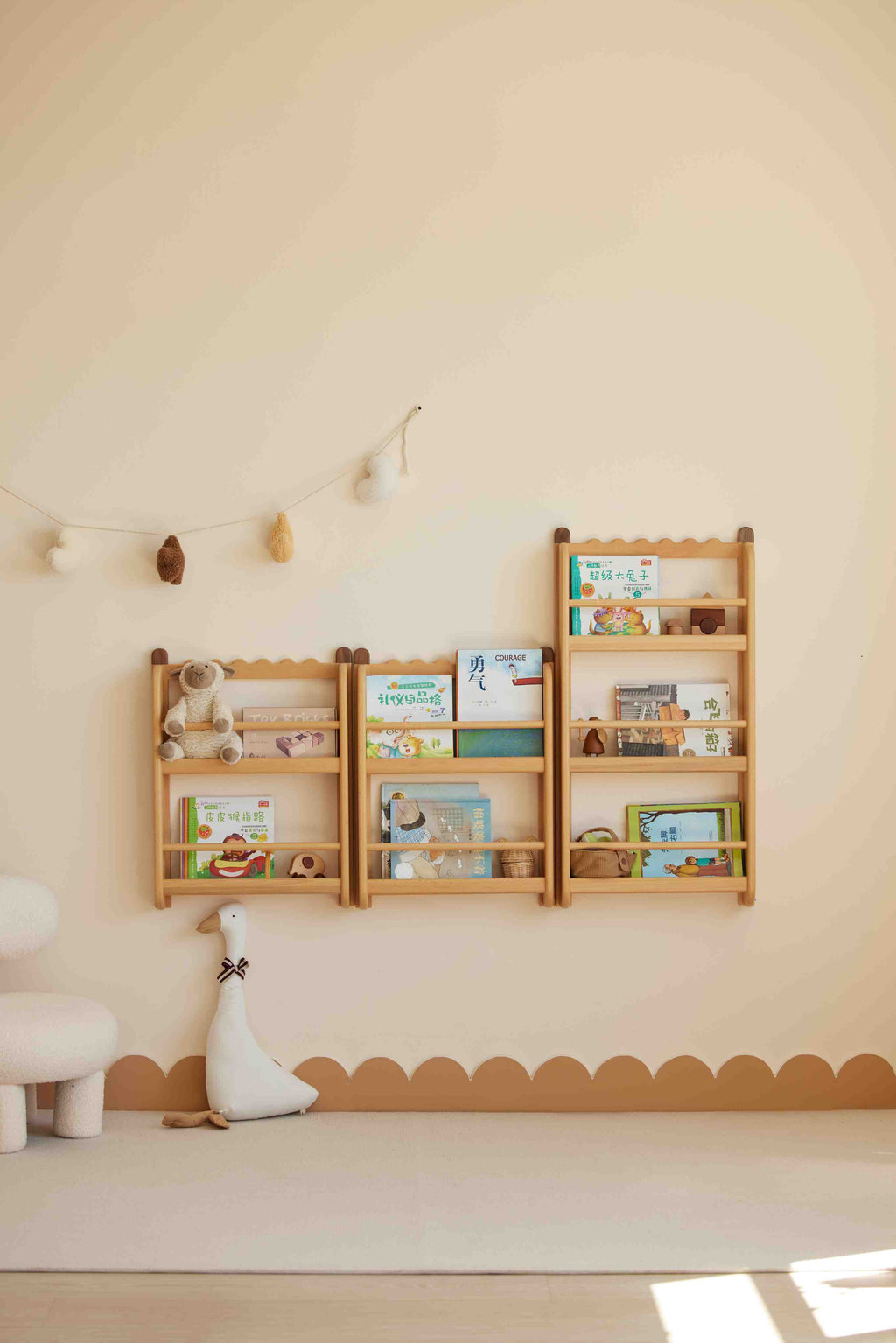 Mensole da parete per libri per bambini Cecilia