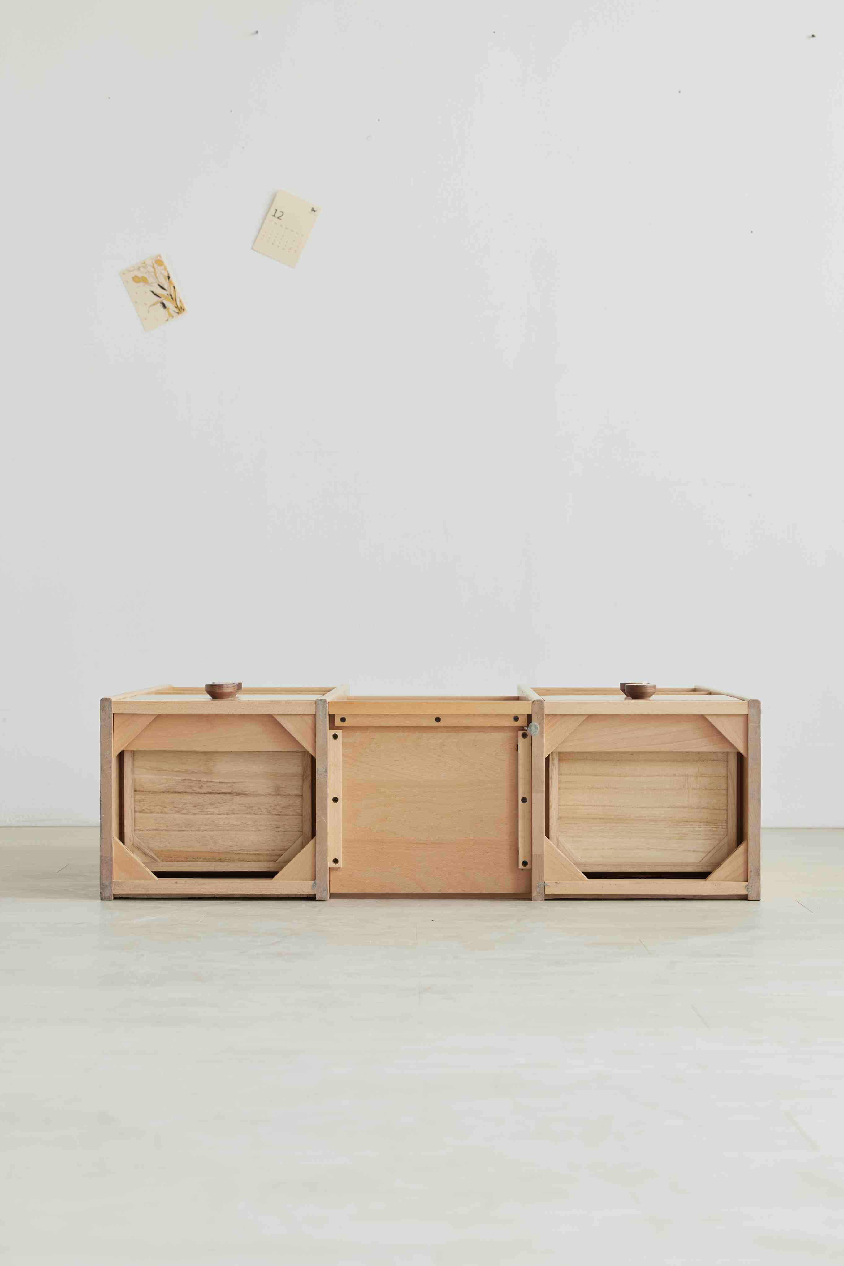 Ludovica Scaffale per Libri per Bambini in Legno