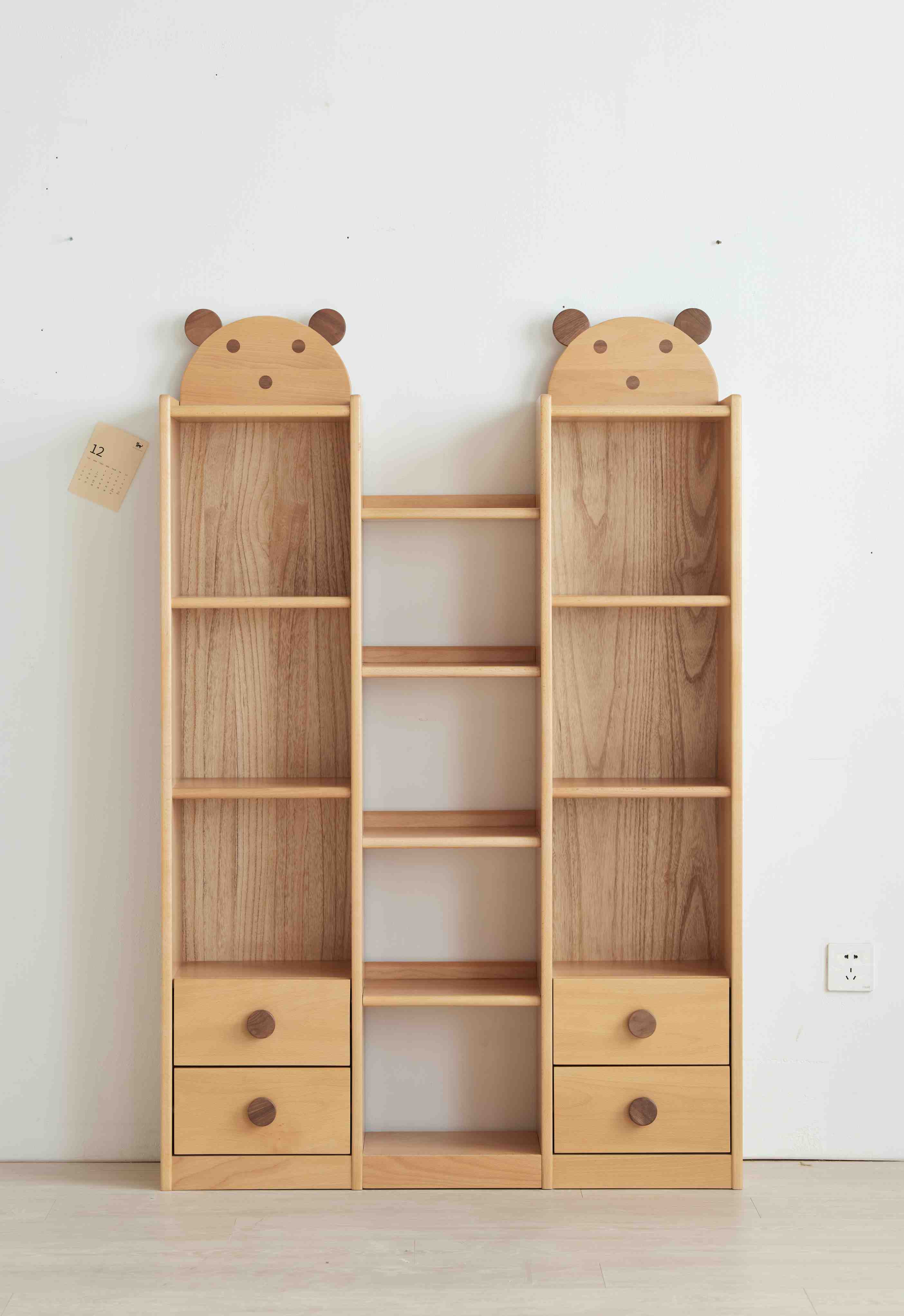 Ludovica Scaffale per Libri per Bambini in Legno