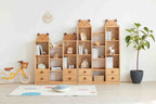 Ludovica Scaffale per Libri per Bambini in Legno