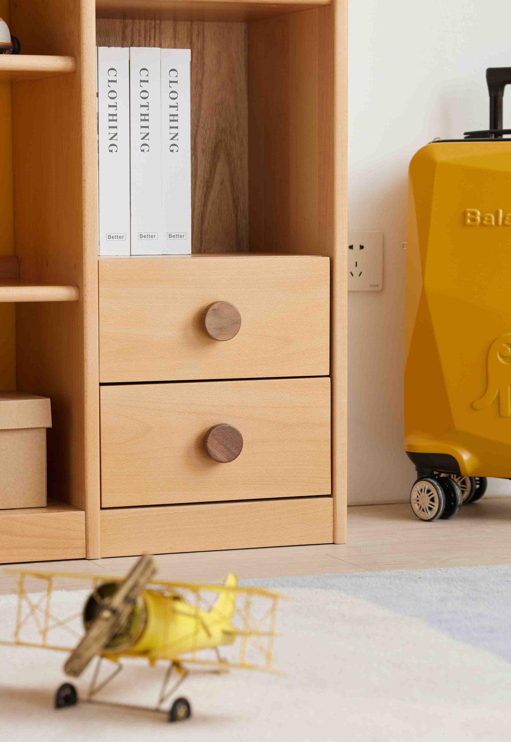 Ludovica Scaffale per Libri per Bambini in Legno