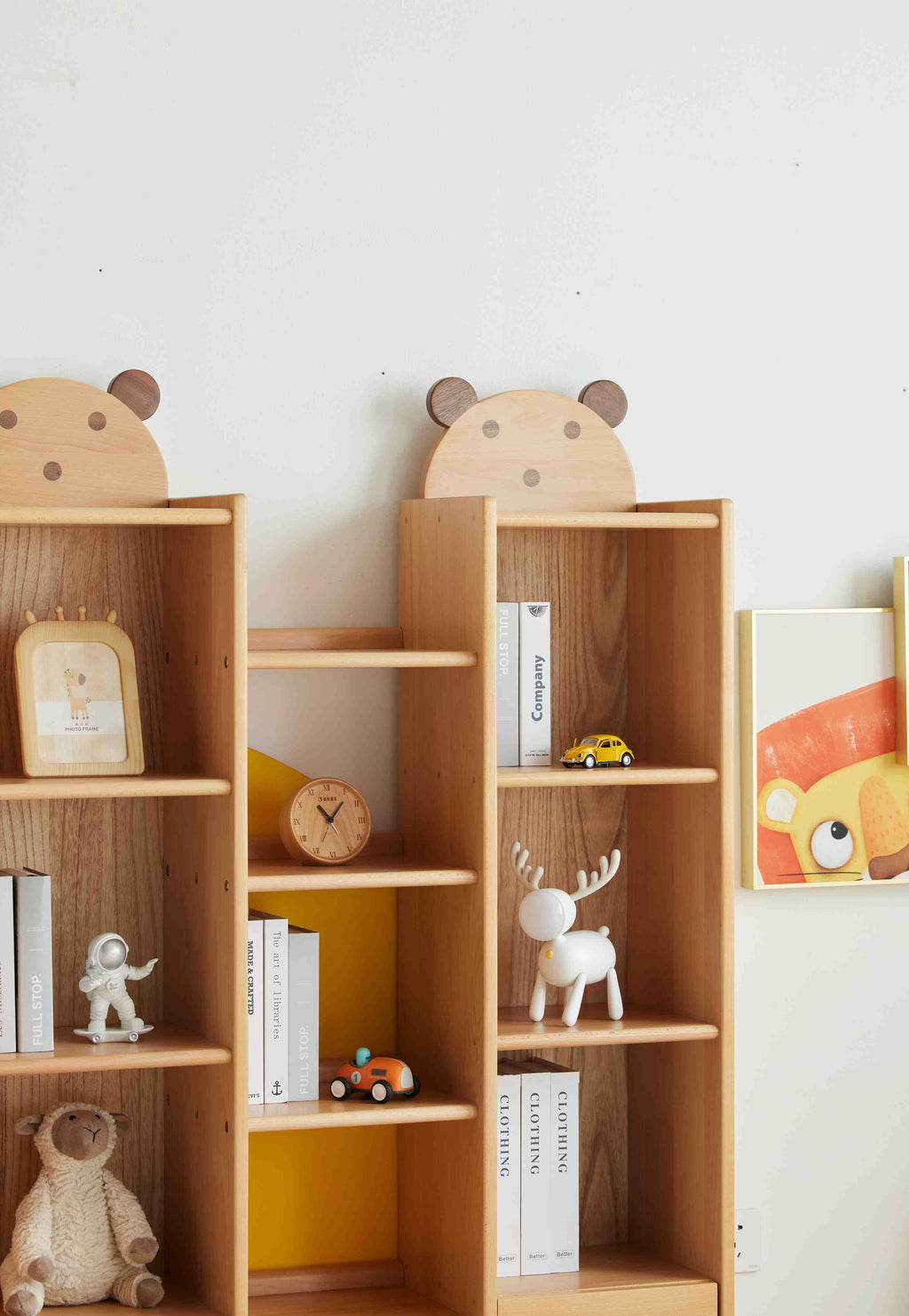 Ludovica Scaffale per Libri per Bambini in Legno
