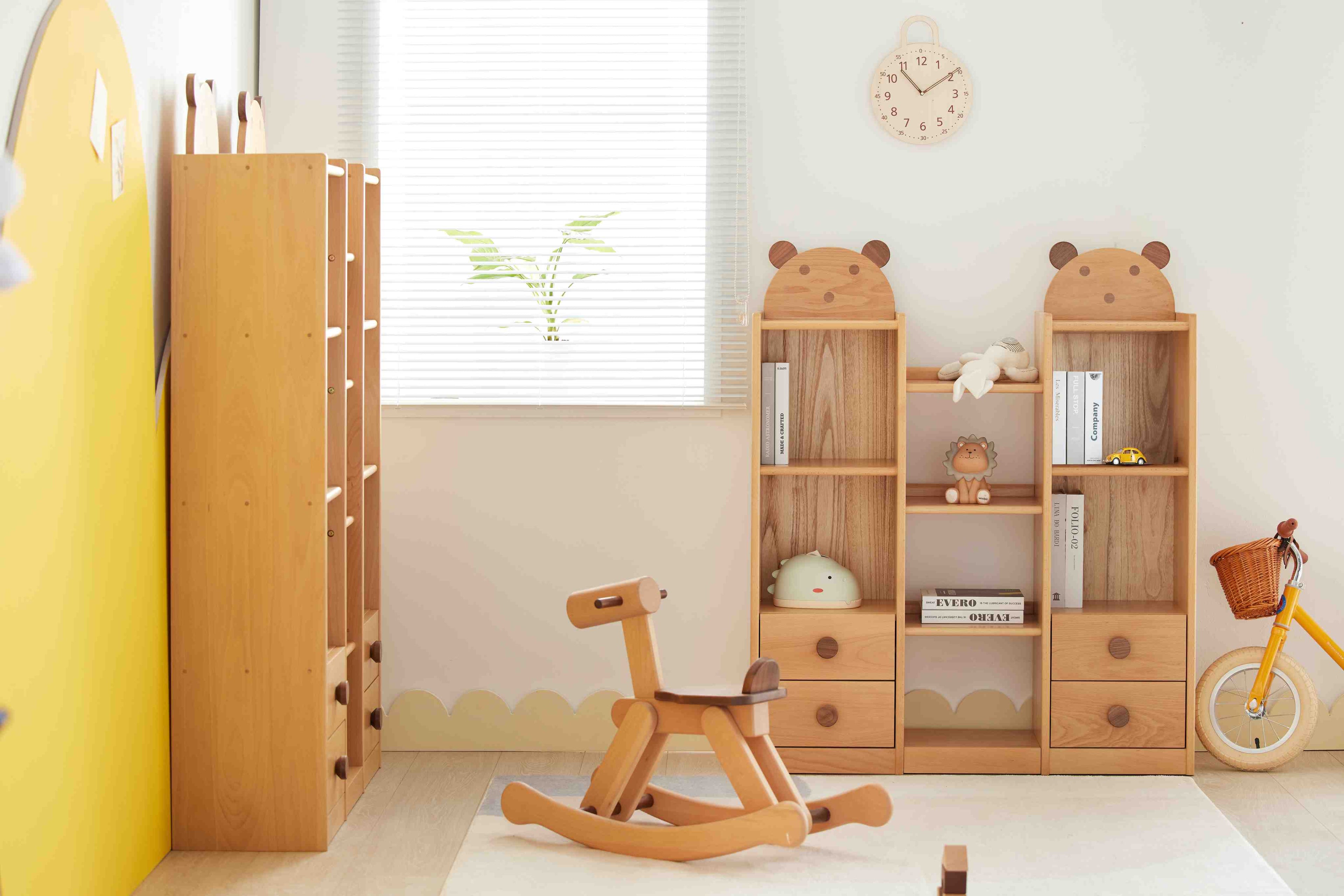 Ludovica Scaffale per Libri per Bambini in Legno