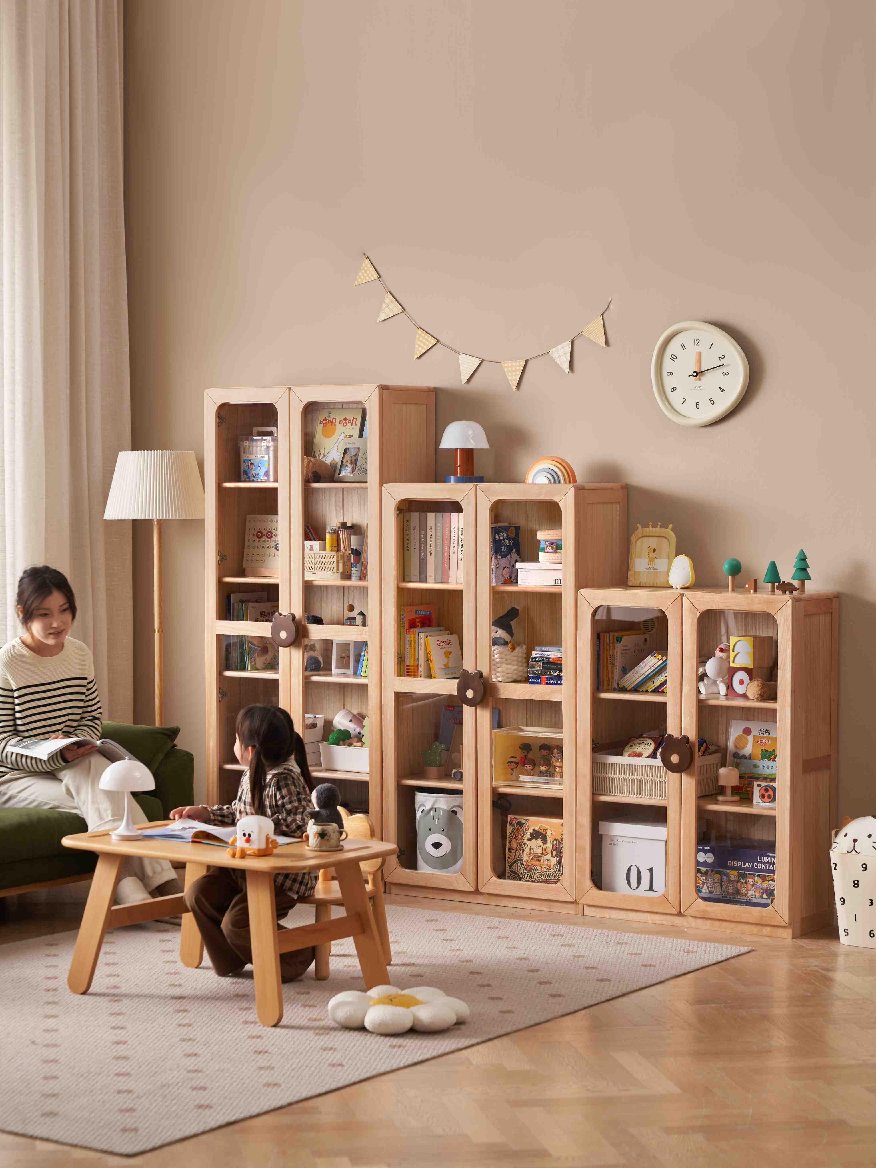 Scaffale per libri per bambini Bosco