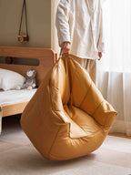 Pouf a sacco Marshmallow per bambini