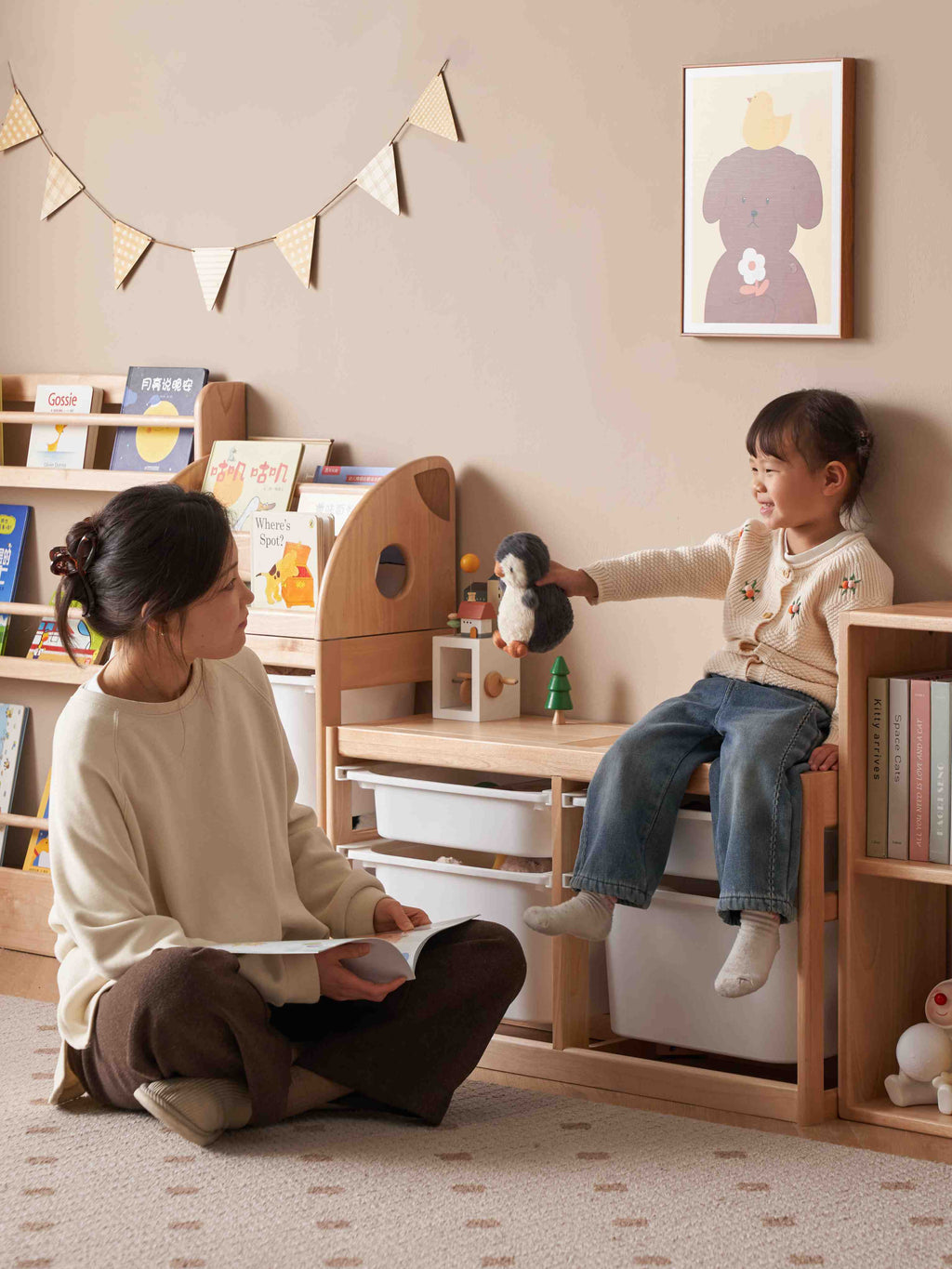 Chiara contenitore giochi per bambini