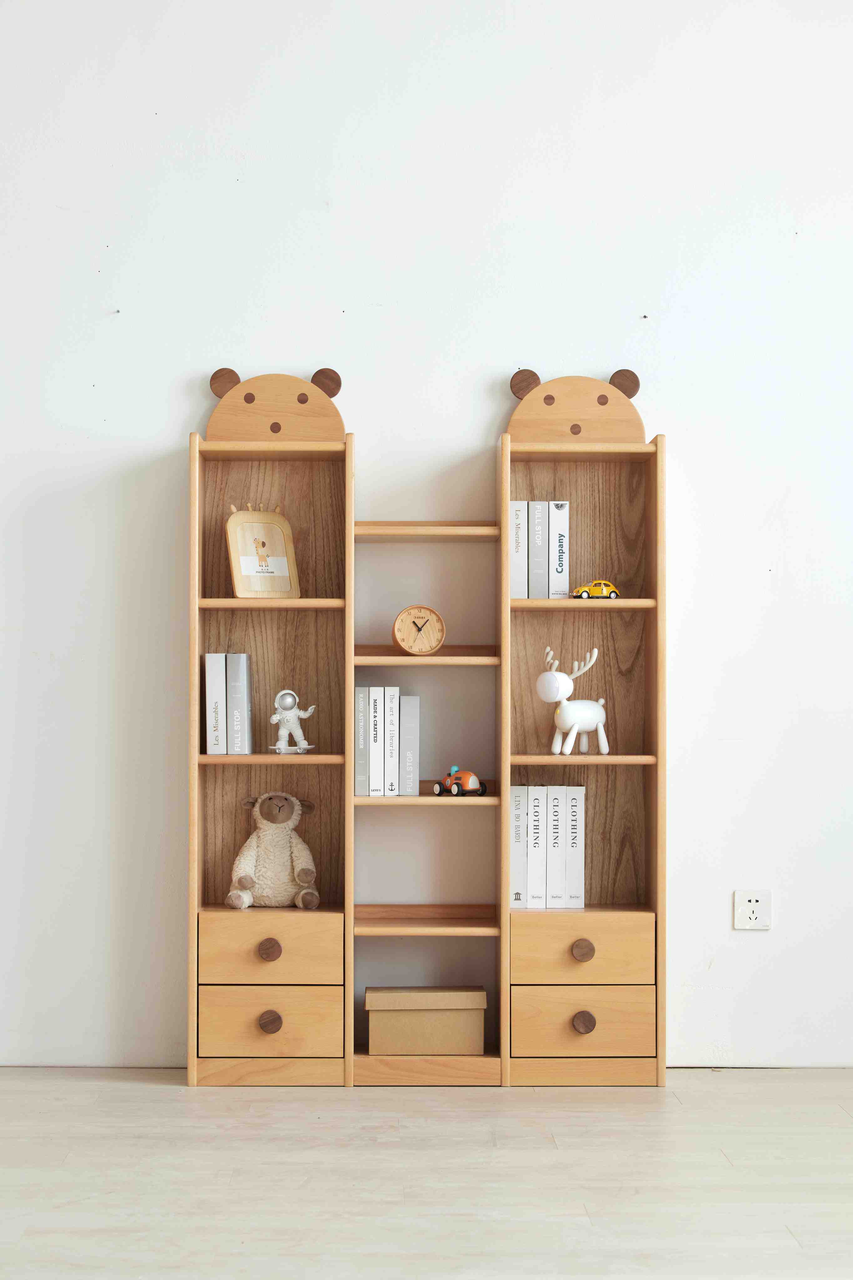 Ludovica Scaffale per Libri per Bambini in Legno