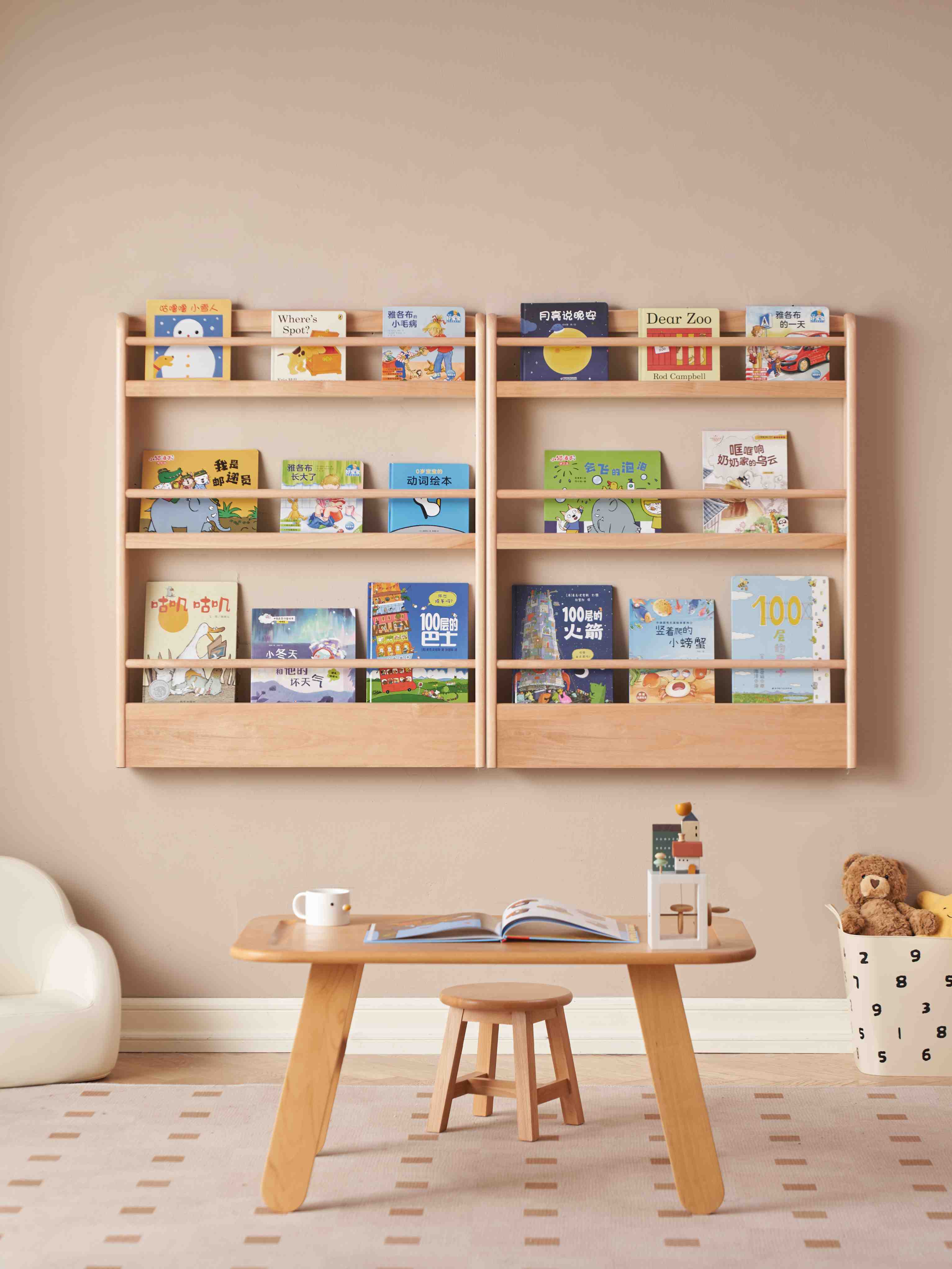Libreria in legno per bambini Riva