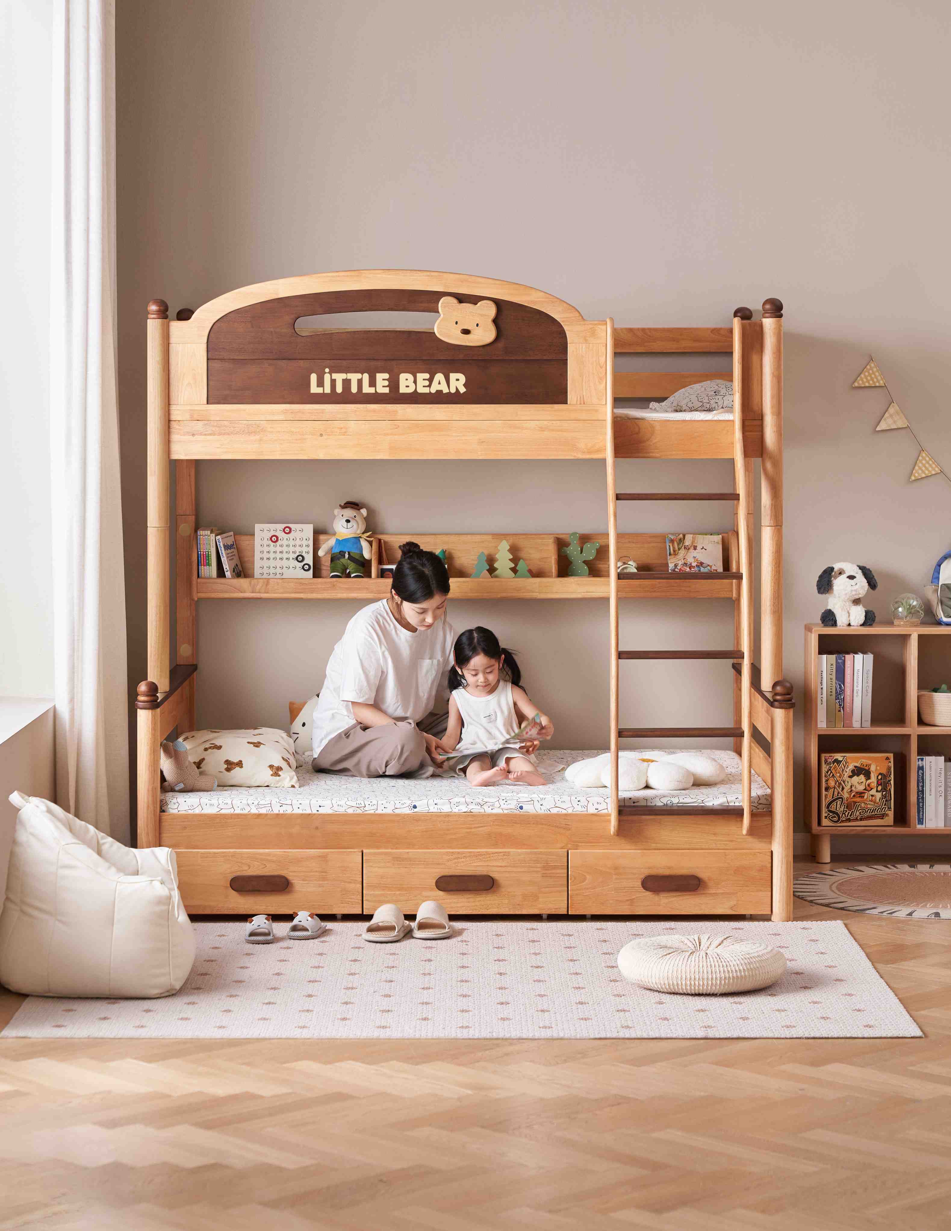 Letto a castello Orsetto