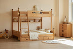 Letto a castello per bambini Luni con contenitore