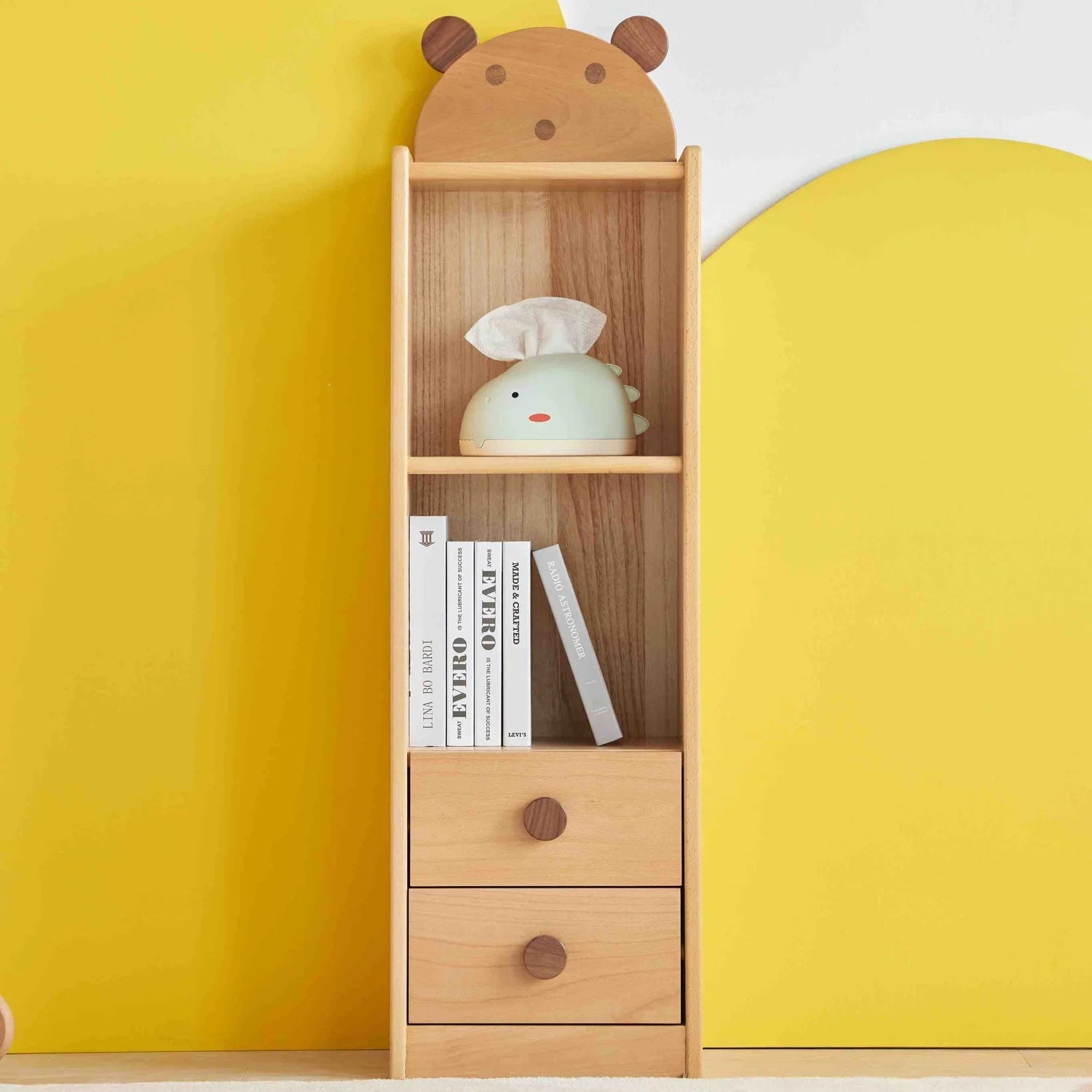 Ludovica Scaffale per Libri per Bambini in Legno
