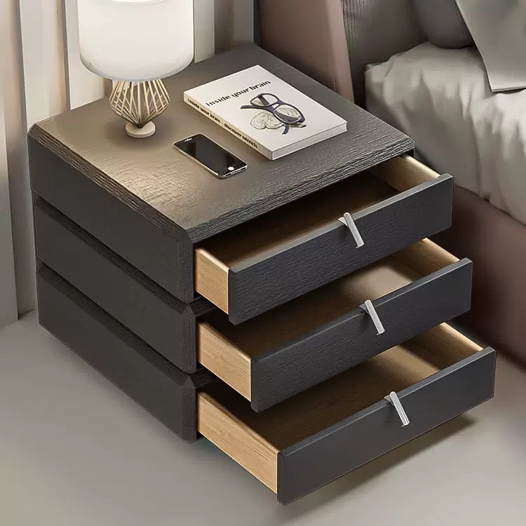 Comodino Ezra Black