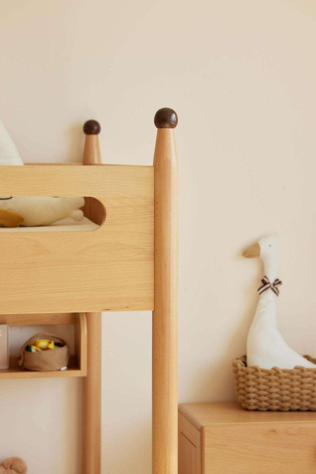 Letto a castello per bambini Luni con contenitore