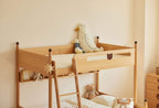 Letto a castello per bambini Luni con contenitore