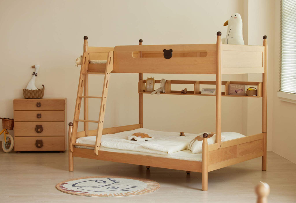 Letto a castello per bambini Luni con contenitore