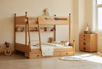 Letto a castello per bambini Luni con contenitore