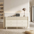Comò a 6 cassetti Margherita White